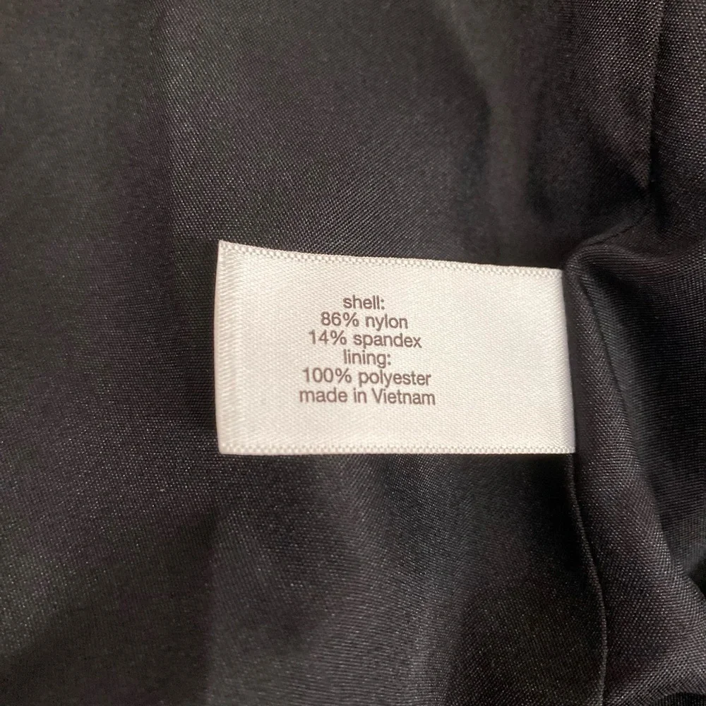 💐NWT Lane Bryant Black Bomber Jacket with Ribbed Details - Picture 11 of 12
